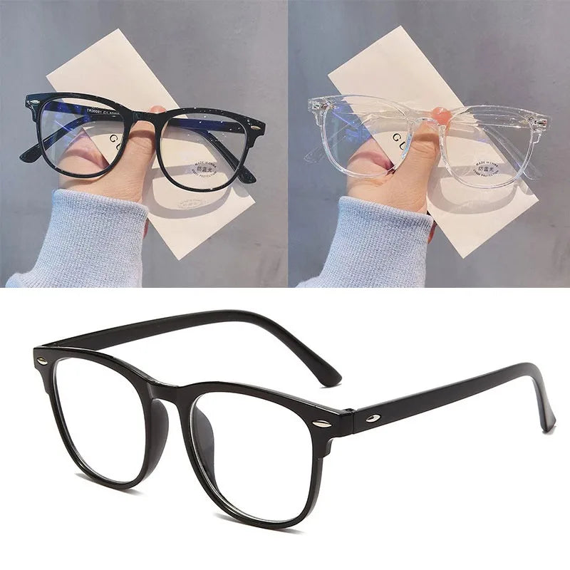 Glasses Ultralight Retro big framed fake glasses